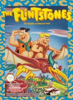 Flintstones, The - The Surprise at Dinosaur Peak (Europe) box cover front